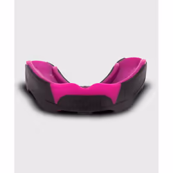 Venum -02574-113, Protège-dents simple, Noir, Rose, Boxe et arts martiaux, Adulte, CE