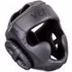 Casque de Boxe - VENUM - ELITE - Cuir Shintex Premium - Mousse triple densité - Gris/Gris