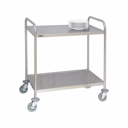Le chariot inox CCI2 de CASSELIN est la méthode la plus sûr pour transporter vos plats sans risque de les faire tomber. Sa co ...