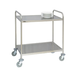 Casselin - Chariot de service inox 2 plateaux cci2 - inox