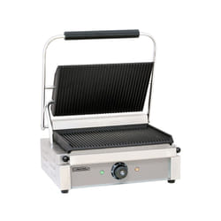 Grill panini plaques rainurées 2200w Casselin cgprr