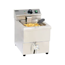 Friteuse électrique 8l 3250w avec vanne de vidange Casselin cfev8