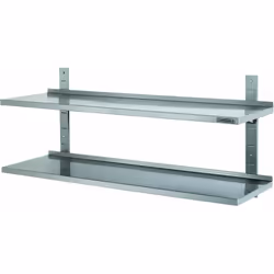 • 1 paire de crémaillères L 530 mm • 2 étagères de la longueur souhaitée • 2 paires de consoles • Dimensions : L 600 x P 355