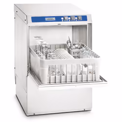 Casselin Lave-verres 350 avec pompe de vidange intégrée, Pose libre, Compact (45 cm), Acier inoxydable, Boutons, 2,8 cm, 2 No ...
