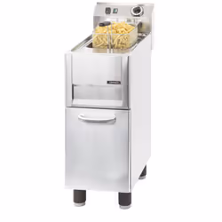 Casselin Friteuse électrique sur pieds, Friteuse, 13 L, 50 °C, 190 °C, Unique, Acier inoxydable