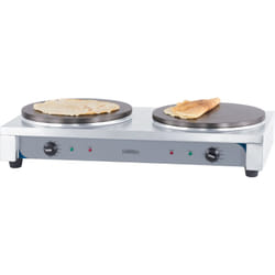 Casselin CCD40E appareil à crêpes 2 crèpe(s) 2700 W Acier inoxydable