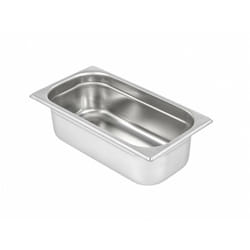 Casselin - Bac gastronorme 1/3• profondeur : 150 mm • contenance : 6,8 l • dimensions : 325 x 176 mm
