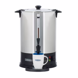 • Filtre inox permanent• Boîtier inox simple paroi• Capacité de cuve : 15 litres• 2 résistances séparées pour la percolation  ...