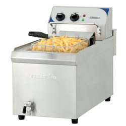 Casselin CFEV10TB friteuse Unique 10 L Autonome 9000 W Noir, Bleu, Acier inoxydable