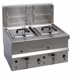 Casselin CFG102, Friteuse, 20 L, Double, Acier inoxydable, Rotatif, Autonome