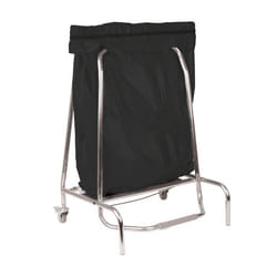 Porte sac poubelle inox 80L - Casselin