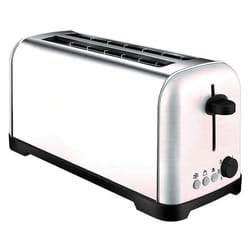 Silver style - grille-pains 2 fentes 1400w inox - 002226
