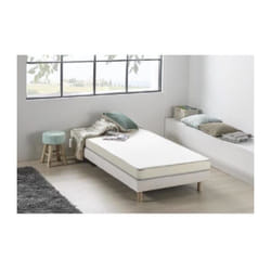 Les Tendances - Matelas mousse 90 x 200 - Confort ferme - Epaisseur 12 cm - Livre roule - finlandek Kietoa