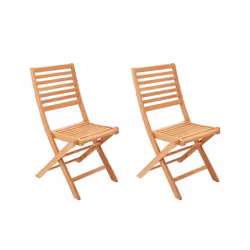 Chaise de jardin 57 x 46,5 x 90 cm 57,5 x 46,5 x 90 cm (2 Unités)
