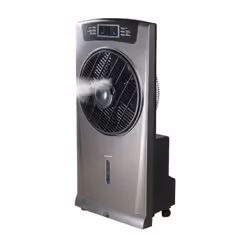 Oceanic - Ventilateur brumisateur oscillant 90W 3 vitesses H30cm Diamètre30cm connecté