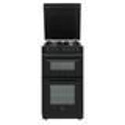 Cuisinière gaz CONTINENTAL EDISON CECDF5060B3 -  4 feux - noir - L50 xP60 x H90 cm