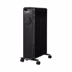 Oceanic Radiateur électrique d'appoint bain d'huile - 9 éléments - 3 puissances de chauffe : 900W - 1100W - 2000W - Thermosta ...