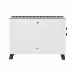 Oceanic Radiateur convecteur mobile électrique - 3 puissances de chauffe : 800W / 1200W / 2000W - Thermostat mécanique - Témo ...