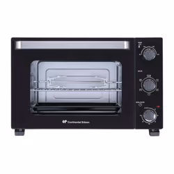 CONTINENTAL EDISON CEMF35B4 - Minifour électrique 35L noir - 1500W - Rotissoire, Convection naturelle