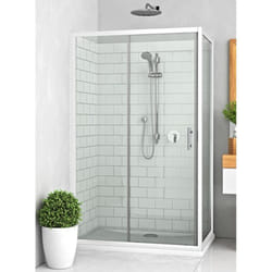 Porte coulissante Equi ei CL2 117x120cm verre clair Roth 1406000034