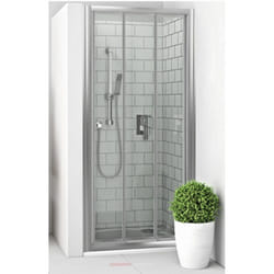Roth - Porte coulissante 3 volets equi ei CL3 argent poli 1m90 L120 1406001011