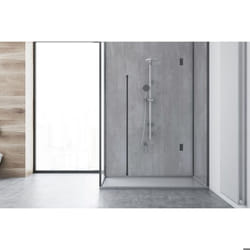 PANNEAUX VIPANEL Finition aspect Béton - VIPANEL Panneau mural aspect Béton Lg1m x H255m Ep.3mm CNC24 Gris surface perlée - PMCNC1