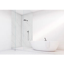 Roth - Panneau mural vipanel Rénovation rapide pour salle de bain, marbre classico mat 100 x 210 cm, ep. 3 mm