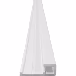 Profilé de finition pour panneaux VIPANEL Pour panneaux 3mm d’épaisseur Longueur 2,5 mètres Finition blanc