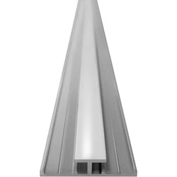 Profilé de liaison 255 cm pour panneau vipanel 3 mm - Aluminium mat
