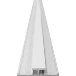 Roth - Profilé de liaison 255 cm pour panneau vipanel 3 mm - Blanc