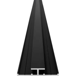 Roth - Profilé de liaison 255 cm pour panneau vipanel 3 mm - Noir
