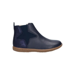 Kickers Boots Cuir Vermillon