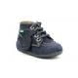 Bottillons - KICKERS - Bonzip - Cuir - Marine - Mixte