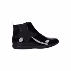 Kickers Boots Cuir Vermillon