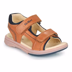 Kickers Sandales Cuir Platino