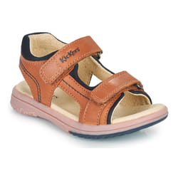 Kickers Sandales Cuir Platino
