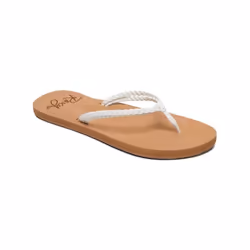 Tongs Femme - Roxy - Costas - Blanc - Confortables - Légères - Durables