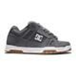 Basket DC Shoes Homme Stag - Cuir - Gris - Confort Rembourré - Semelle Cup - Respirabilité