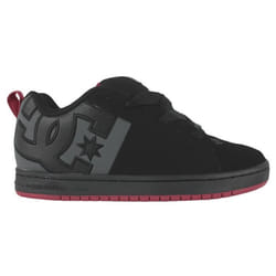 Baskets - DC SHOES - Court graffik sq - Cuir - Lacets - Mixte - Plat