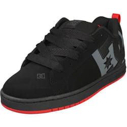 Baskets DC Shoes COURT GRAFFIK SQ ADYS100442-BYR - Homme - Gris Noir - 40.5 EU