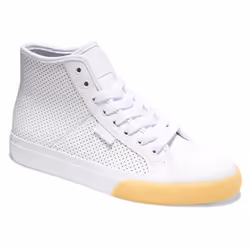 Chaussures Montantes - DC SHOES - Manual Hi - Cuir - Femme - EU 43 - Blanc