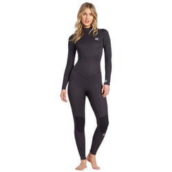 Combinaison de surf pour femme - Billabong - Launch 5-4mm - Manches longues - Noir - Respirant