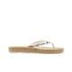 Chanclas Roxy pour femme - Respectueux de lenvironnement - Noir - Synthétique