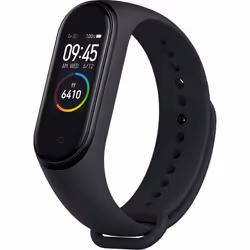 Xiaomi Mi Smart Band 4, Bracelet connecté, 2,41 cm (0.95"), AMOLED, 135 mAh, Imperméable, Noir