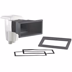Skimmer gris anthracite pour piscine béton et liner