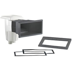 Skimmer gris anthracite pour piscine béton et liner