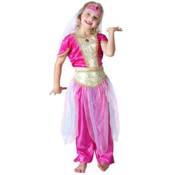 Déguisement danseuse orientale rose fille Jadeo Multicolore - Jadeo - 4/6 ans