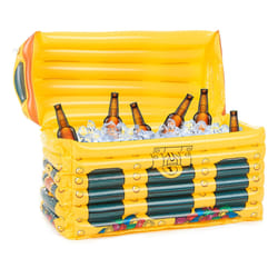 JADEO 5218T01 flotteur de plage et de piscine Bleu, Jaune Image Bonnet de natation