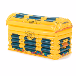 JADEO 5218T01 flotteur de plage et de piscine Bleu, Jaune Image Bonnet de natation
