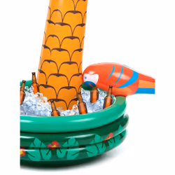 JADEO 534XT01 flotteur de plage et de piscine Marron, Vert Monochromatique Porte-gobelets flottant